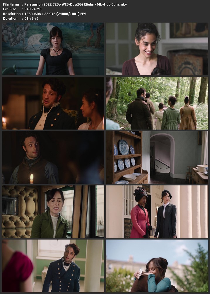 Persuasion 2022 English 720p WEB-DL 950MB Download