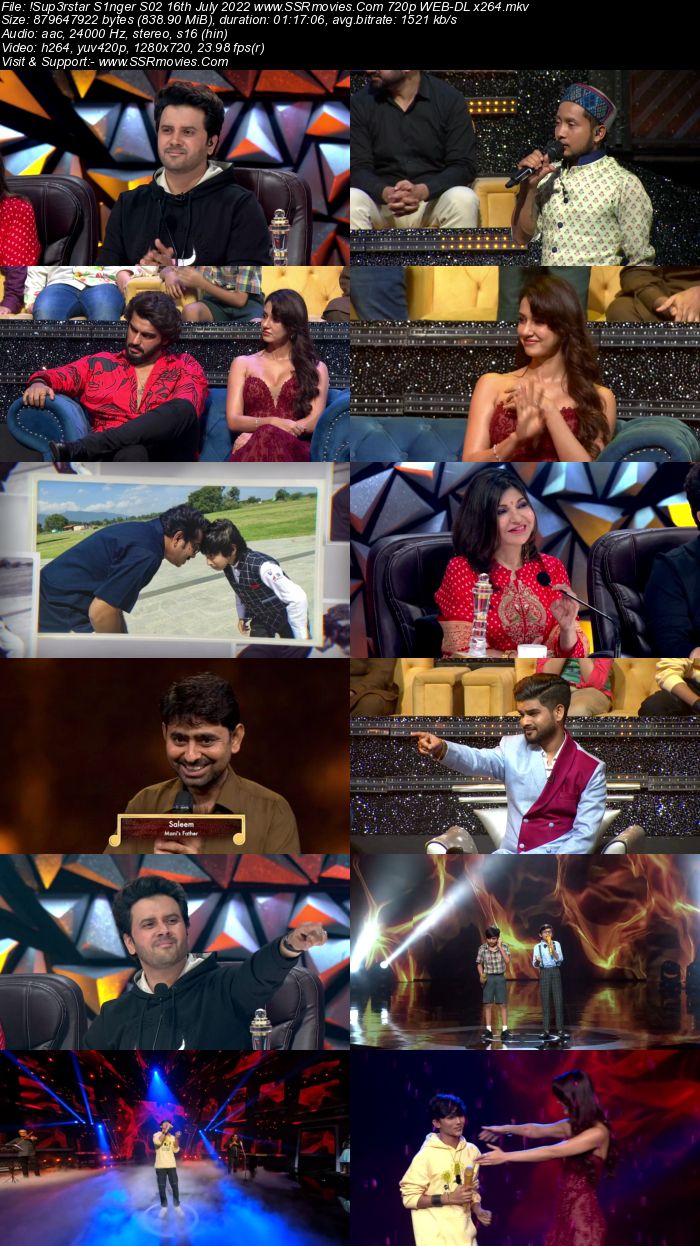 Superstar Singer S02 16th July 2022 720p 480p WEB-DL x264 300MB Download