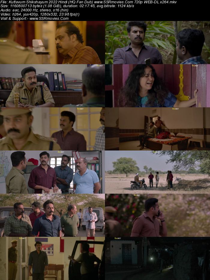 Kuttavum Shikshayum 2022 Hindi (HQ-Dub) 1080p 720p 480p WEB-DL x264 ESubs Full Movie Download