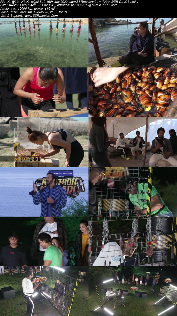 Khatron Ke Khiladi S12 16th July 2022 720p 480p WEB-DL x264 400MB Download