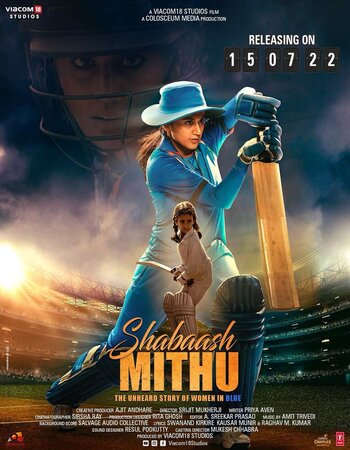 Shabaash Mithu 2022 Hindi 1080p 720p 480p Pre-DVDRip x264 ESubs Full Movie Download