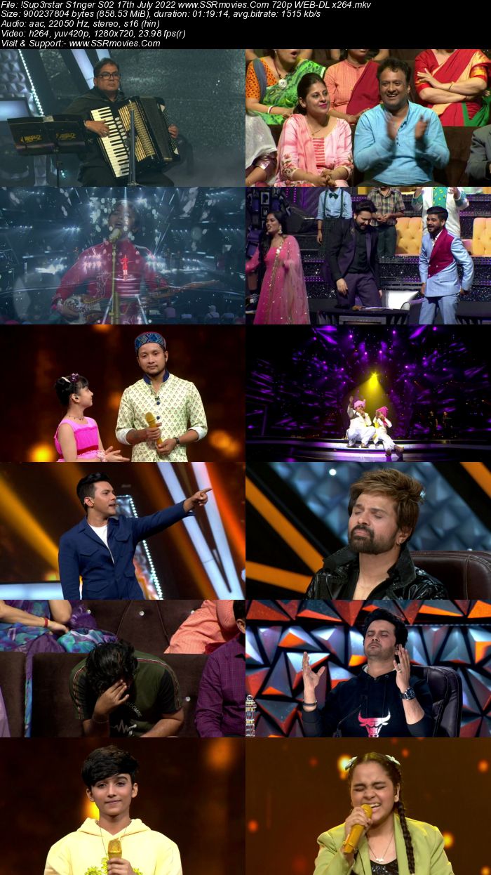 Superstar Singer S02 17th July 2022 720p 480p WEB-DL x264 300MB Download