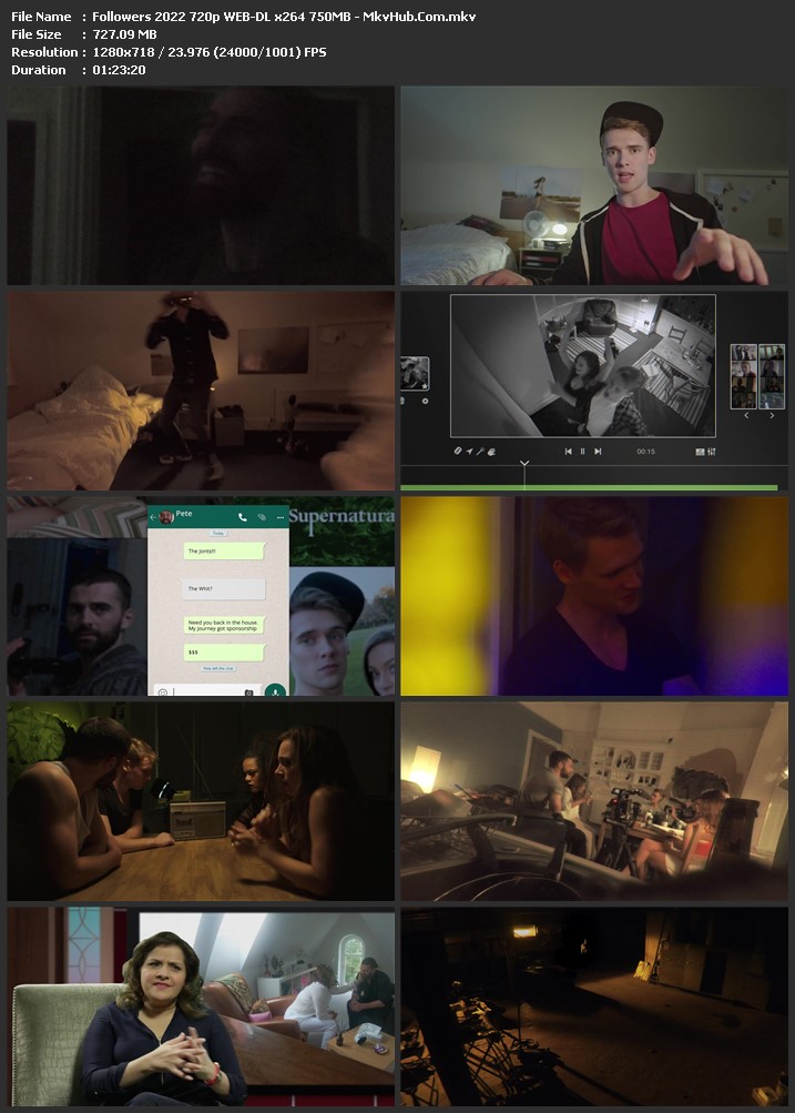 Followers 2021 English 720p WEB-DL 1.3GB Download