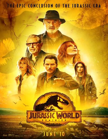 Jurassic World Dominion 2022 Dual Audio Hindi ORG 1080p 720p 480p WEB-DL x264 ESubs Full Movie Download