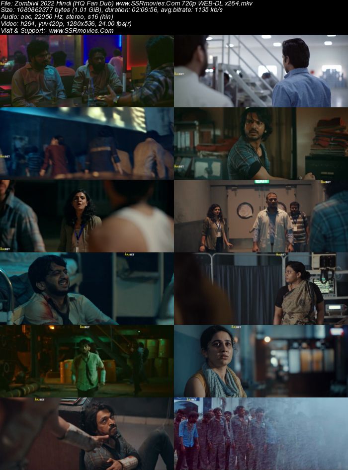 Zombivli 2022 Hindi (HQ-Dub) 1080p 720p 480p WEB-DL x264 ESubs Full Movie Download