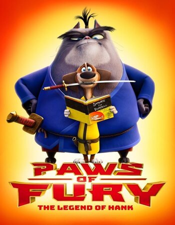 Paws of Fury: The Legend of Hank 2022 English 1080p WEB-DL 1.6GB ESubs