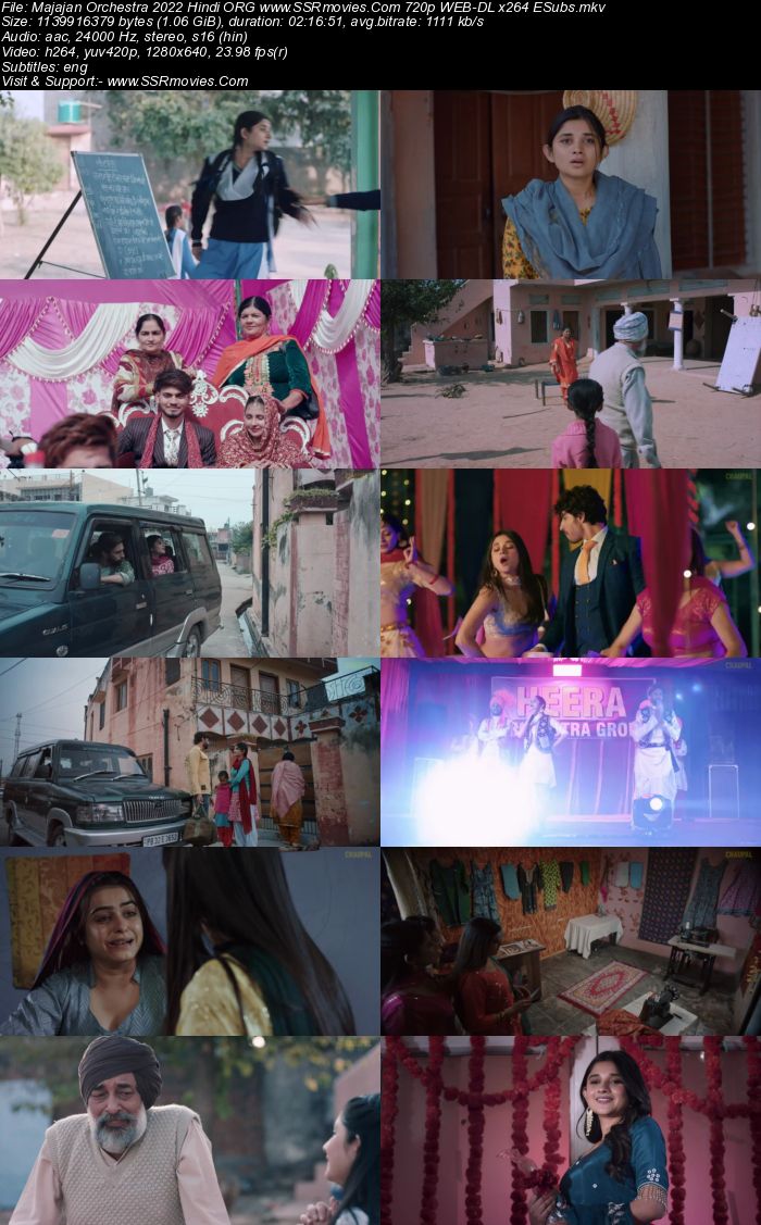 Majajan Orchestra 2022 Hindi ORG 1080p 720p 480p WEB-DL x264 ESubs Full Movie Download