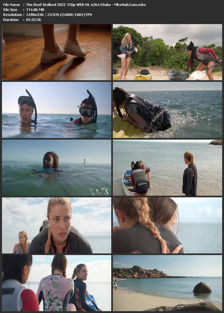 The Reef: Stalked 2022 English 720p WEB-DL 800MB Download