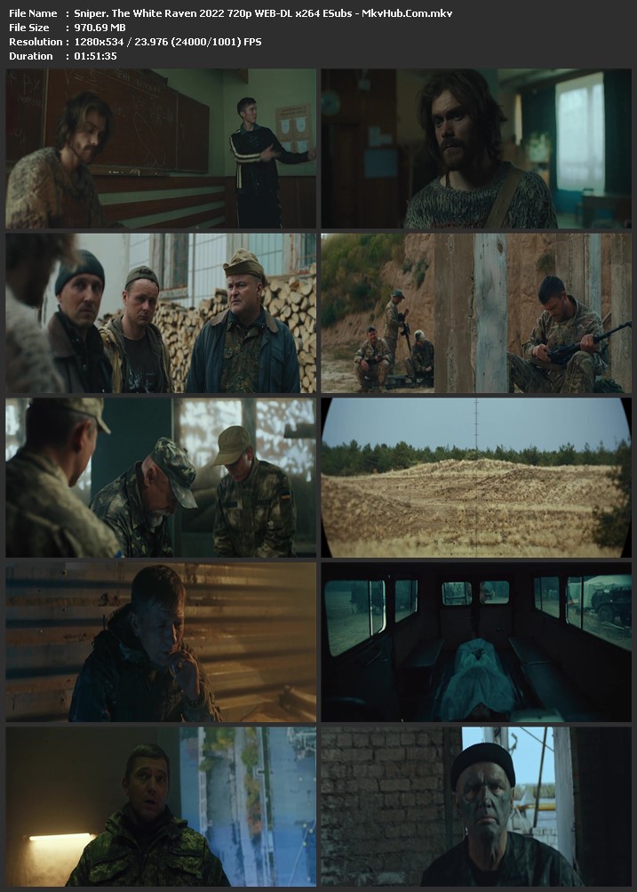 Sniper. The White Raven 2022 Ukrainian 720p WEB-DL 1GB Download