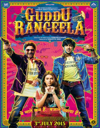 Guddu Rangeela 2015 Hindi ORG 1080p 720p 480p WEB-DL x264 ESubs Full Movie Download