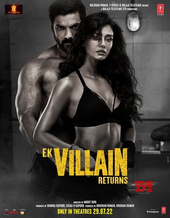 Ek Villain Returns 2022 V2 Hindi 1080p 720p 480p DVDScr x264 1GB Full Movie Download