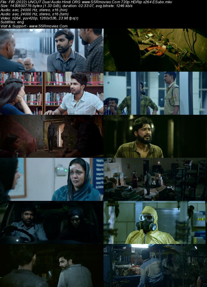 FIR 2022 Dual Audio Hindi ORG 1080p 720p 480p WEB-DL x264 ESubs Full Movie Download