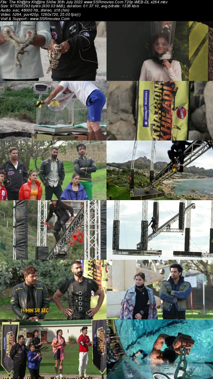 Khatron Ke Khiladi S12 30th July 2022 720p 480p WEB-DL x264 400MB Download