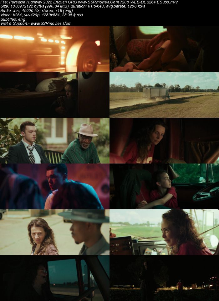 Paradise Highway 2022 English ORG 1080p 720p 480p WEB-DL x264 ESubs Full Movie Download