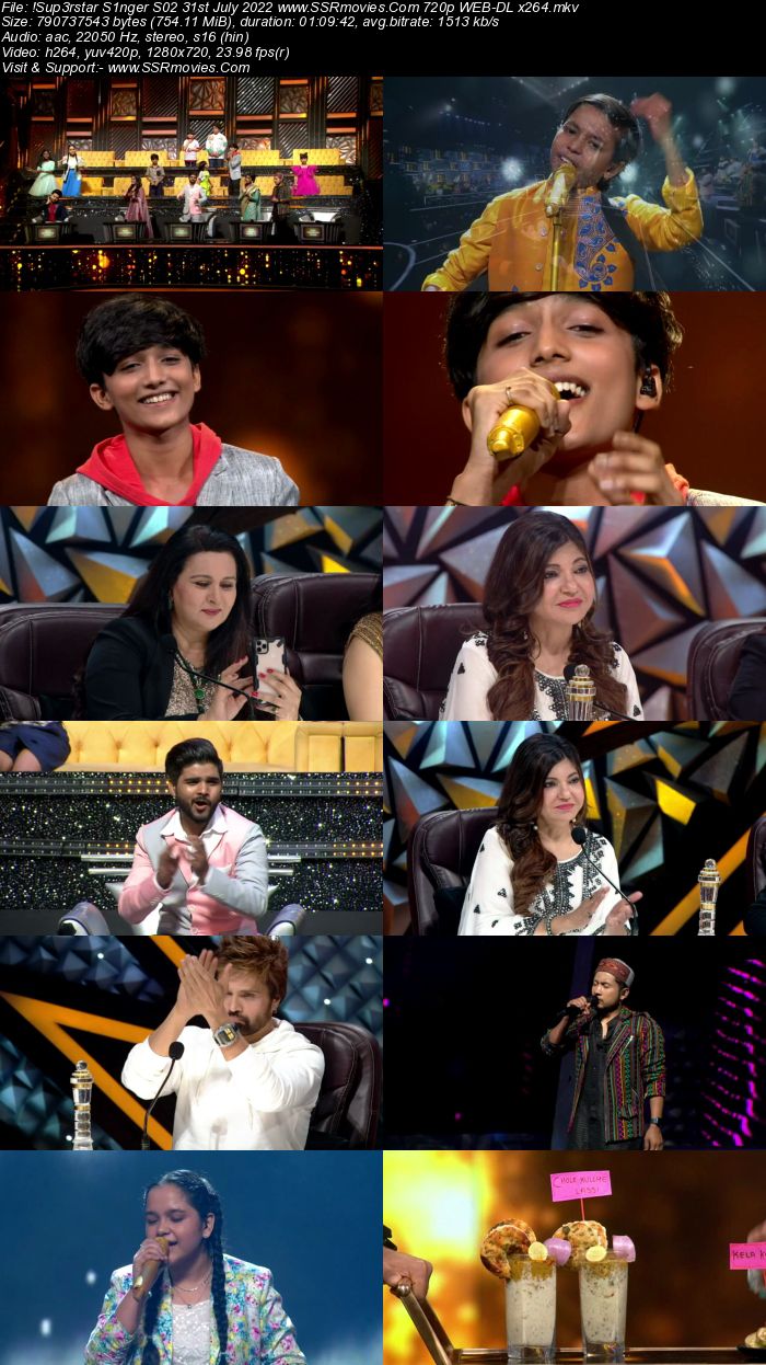 Superstar Singer S02 31st July 2022 720p 480p WEB-DL x264 300MB Download