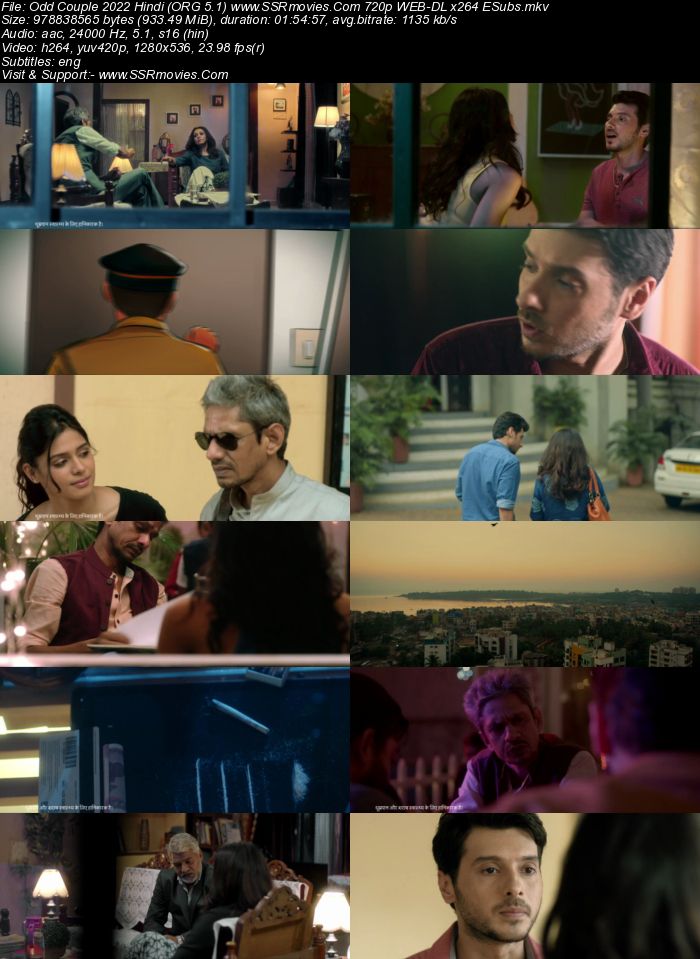 Odd Couple 2022 Hindi ORG 1080p 720p 480p WEB-DL x264 ESubs Full Movie Download