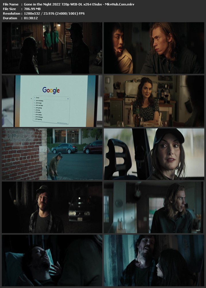 Gone in the Night 2022 English 720p WEB-DL 800MB Download