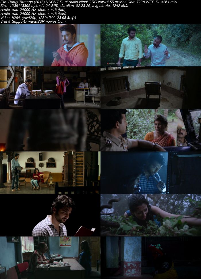 RangiTaranga 2015 Dual Audio Hindi ORG 1080p 720p 480p WEB-DL x264 ESubs Full Movie Download