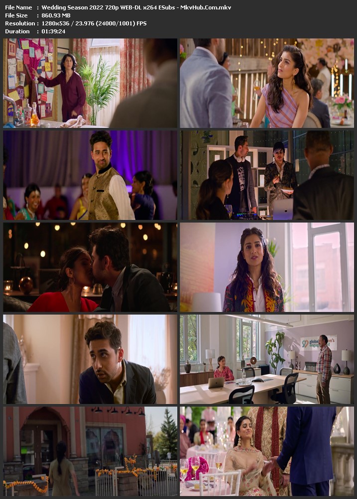 Wedding Season 2022 English 720p WEB-DL 900MB Download