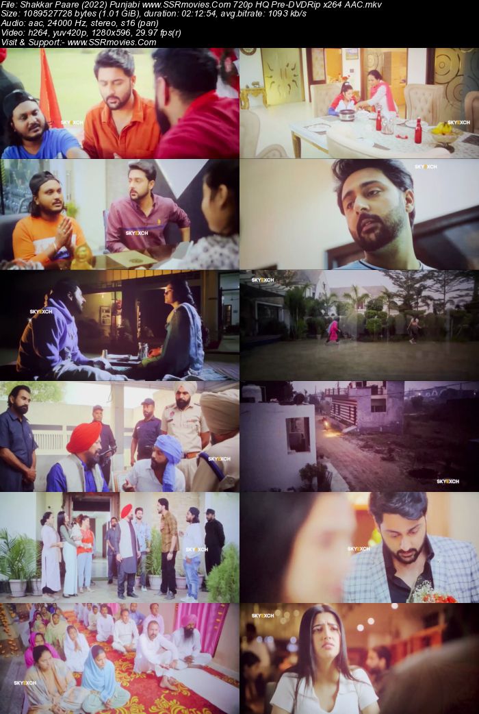 Shakkar Paare 2022 Punjabi 1080p 720p 480p Pre-DVDRip x264 ESubs Full Movie Download