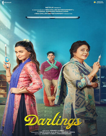 Darlings 2022 Hindi ORG 1080p 720p 480p WEB-DL x264 ESubs Full Movie Download