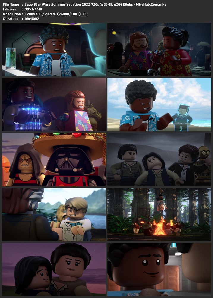 Lego Star Wars Summer Vacation 2022 English 720p WEB-DL 400MB Download