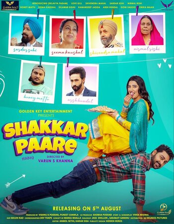 Shakkar Paare 2022 Punjabi 1080p 720p 480p Pre-DVDRip x264 ESubs Full Movie Download