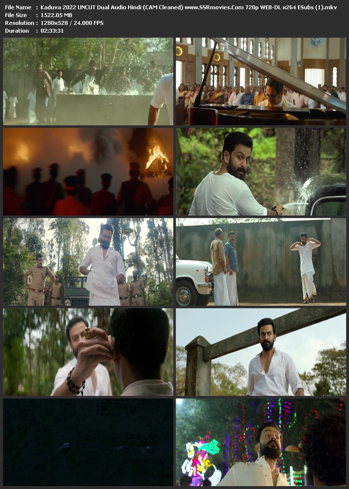 Kaduva 2022 Dual Audio [Hindi-Malayalam] 1080p WEB-DL 2.7GB Download