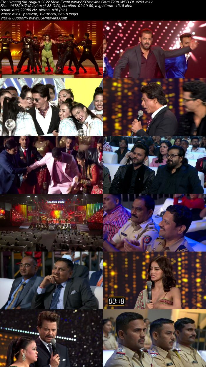 Umang Awards 6th August 2022 Main Event 720p 480p WEB-DL x264 600MB Download