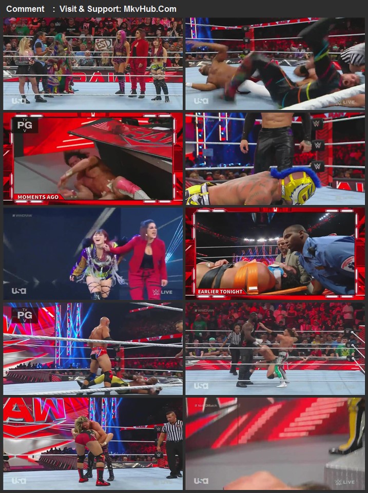 WWE Monday Night Raw 8th August 2022 720p WEBRip x264 1.1GB Download