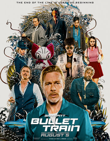 Bullet Train 2022 V3 Hindi (Cleaned) 1080p 720p 480p HDCAM x264 ESubs Full Movie Download