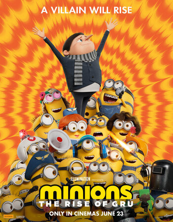 Minions: The Rise of Gru 2022 Dual Audio Hindi ORG 1080p 720p 480p WEB-DL x264 ESubs Full Movie Download