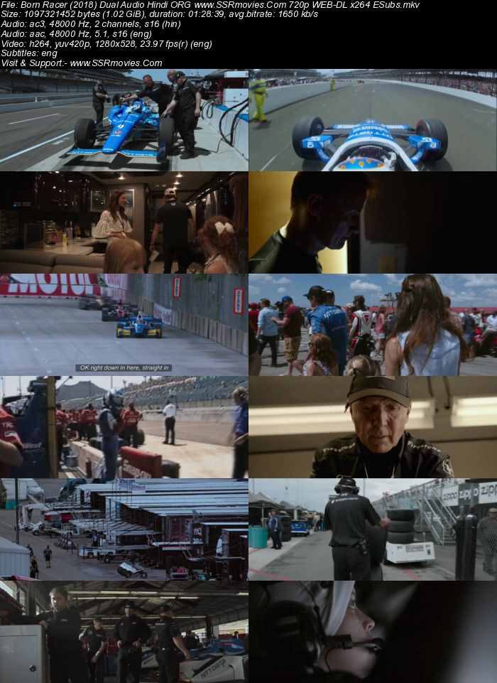 Born Racer 2018 Dual Audio Hindi ORG 720p 480p WEB-DL x264 ESubs Full Movie Download