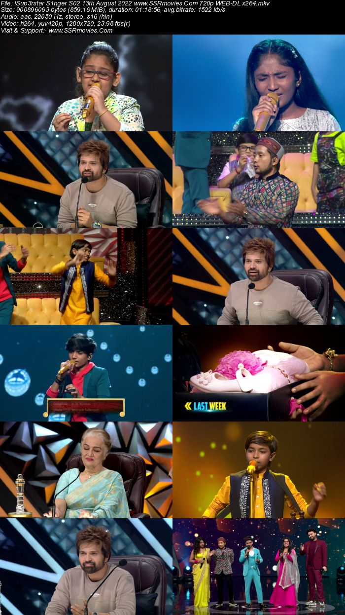 Superstar Singer S02 13th August 2022 720p 480p WEB-DL x264 300MB Download