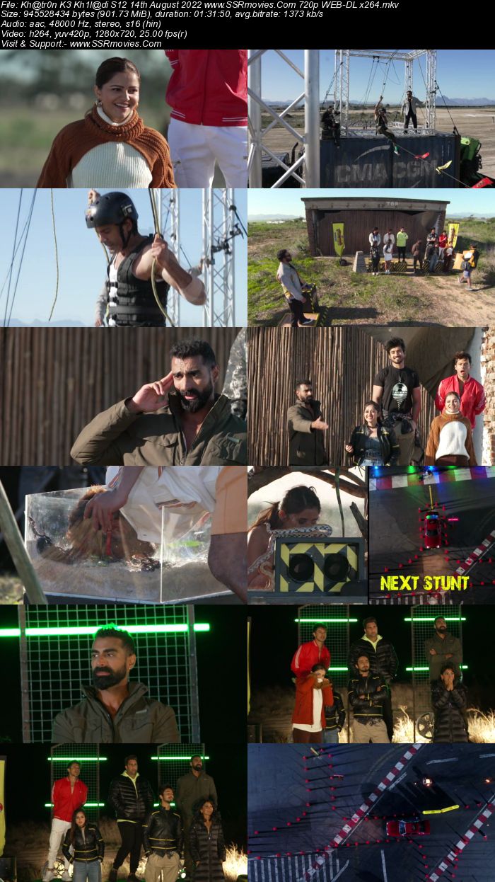 Khatron Ke Khiladi S12 14th August 2022 720p 480p WEB-DL x264 400MB Download