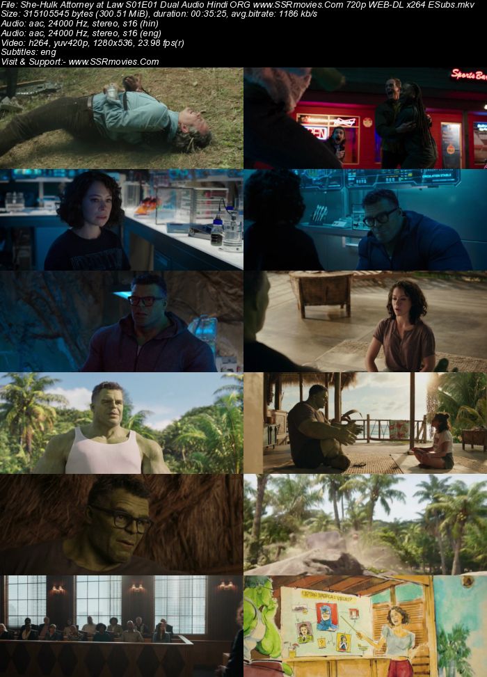 She-Hulk: Attorney at Law 2022 S01 Complete Dual Audio Hindi ORG 1080p 720p 480p WEB-DL x264 ESubs Download
