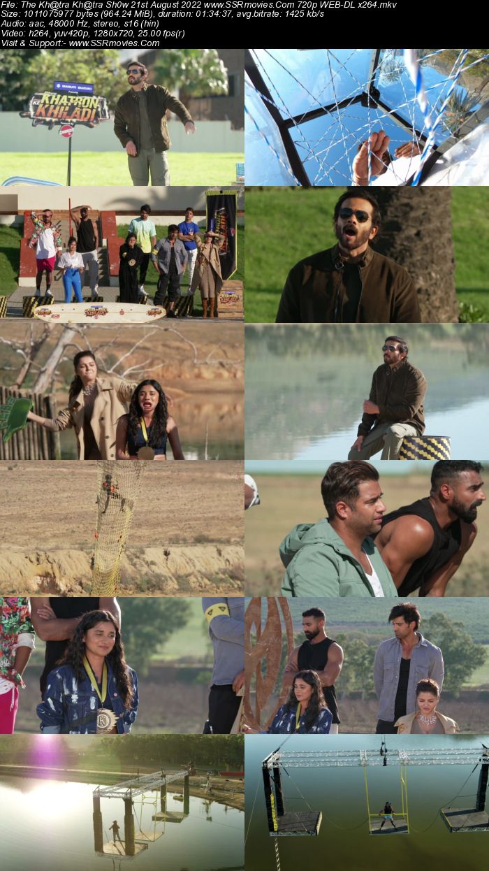 Khatron Ke Khiladi S12 21st August 2022 720p 480p WEB-DL x264 400MB Download