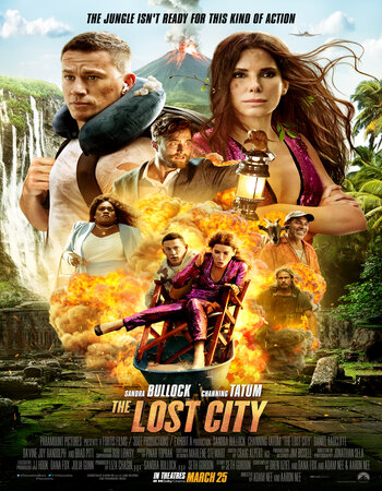 The Lost City 2022 Dual Audio Hindi ORG 1080p 720p 480p WEB-DL x264 ESubs Full Movie Download