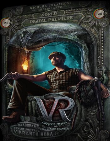 VR (Vikrant Rona) 2022 Hindi (Cleaned) 1080p 720p 480p WEB-DL x264 ESubs Full Movie Download