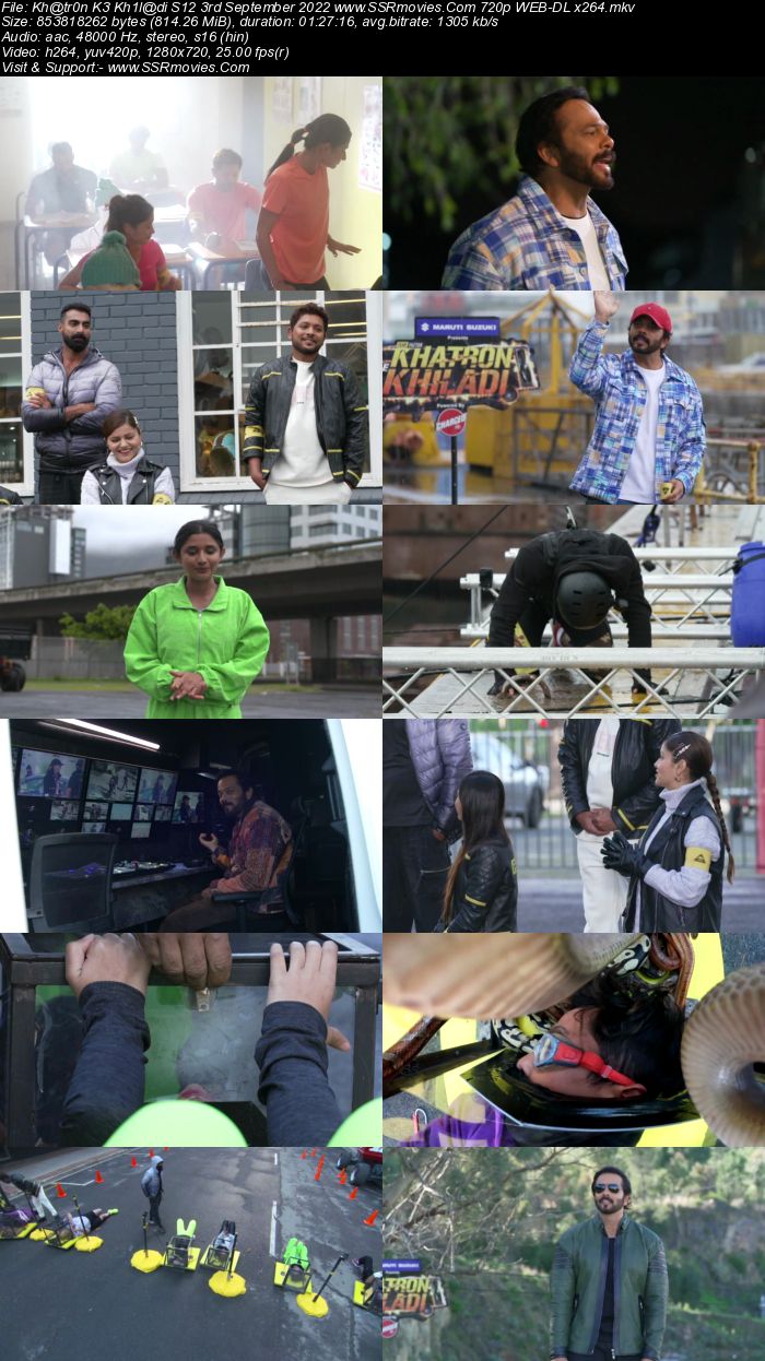 Khatron Ke Khiladi S12 3rd September 2022 720p 480p WEB-DL x264 400MB Download