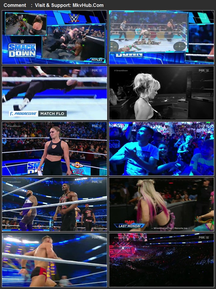 WWE Friday Night SmackDown 2nd September 2022 720p WEBRip x264 750MB Download