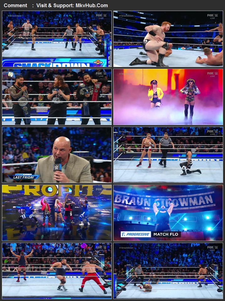 WWE Friday Night SmackDown 9th September 2022 720p WEBRip x264 800MB Download