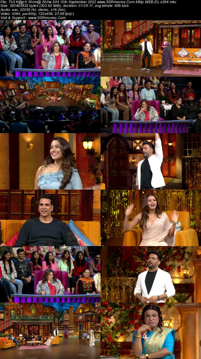 The Kapil Sharma Show S04 10th September 2022 720p 480p WEB-DL x264 Download