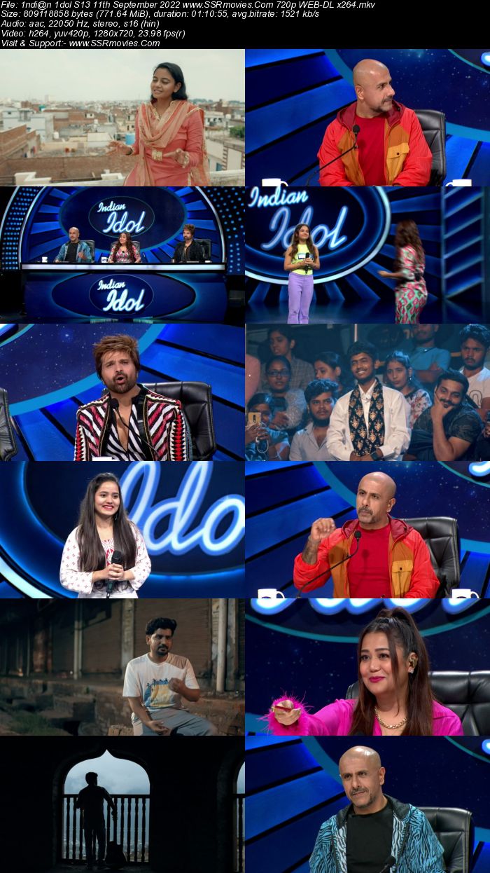 Indian Idol S13 11th September 2022 720p 480p WEB-DL x264 300MB Download