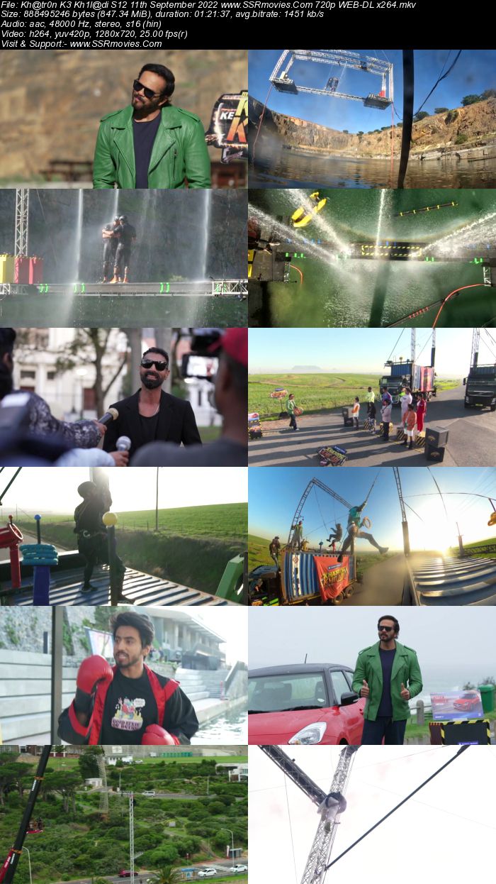 Khatron Ke Khiladi S12 11th September 2022 720p 480p WEB-DL x264 400MB Download