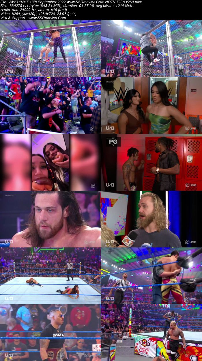 WWE NXT 2.0 13th August 2022 480p 720p HDTV x264 Download