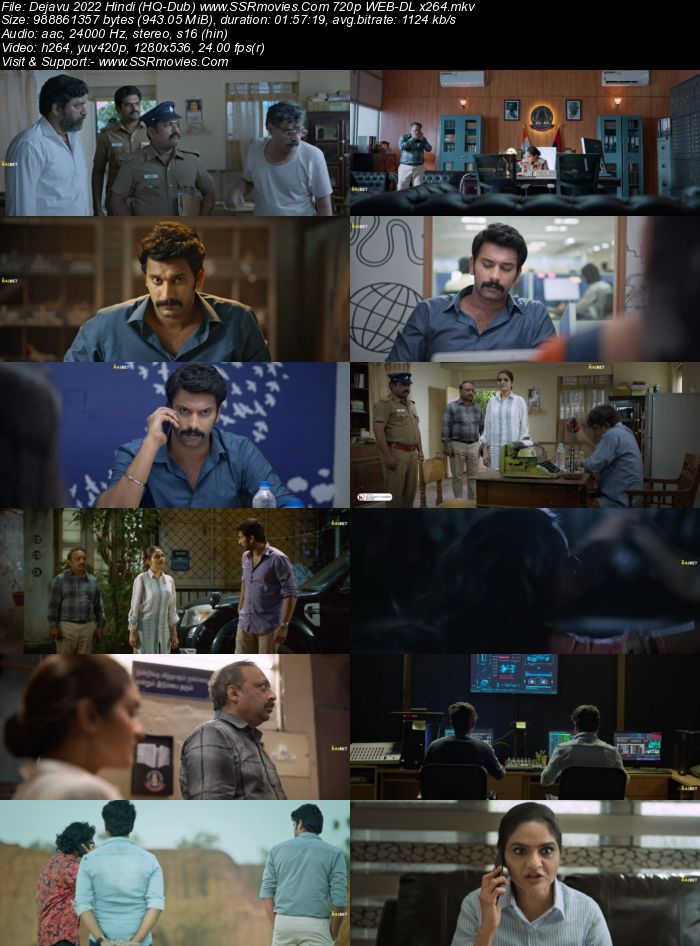 Deja Vu 2022 Hindi (HQ-Dub) 1080p 720p 480p WEB-DL x264 ESubs Full Movie Download