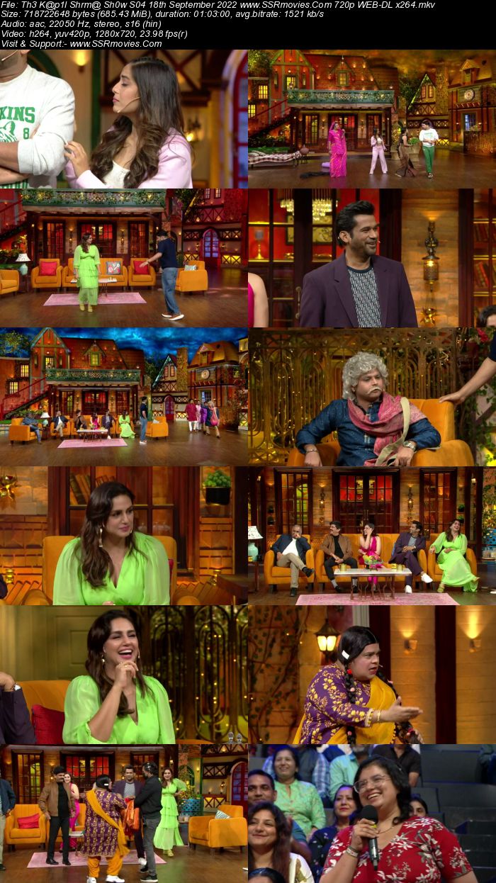 The Kapil Sharma Show S04 18th September 2022 720p 480p WEB-DL x264 Download