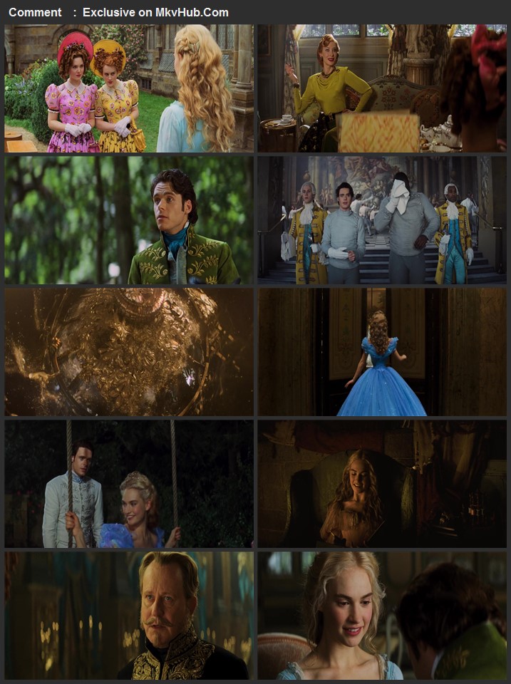 Cinderella 2015 Dual Audio [Hindi-English] 720p BluRay 1GB Download