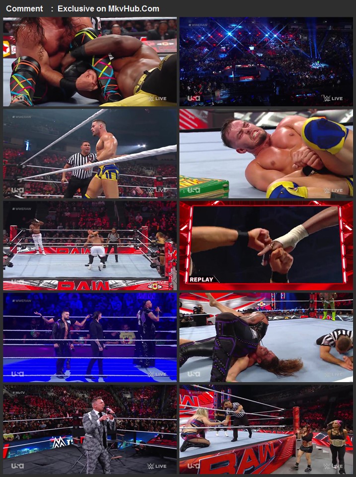 WWE Monday Night Raw 19th September 2022 720p WEBRip x264 1.1GB Download